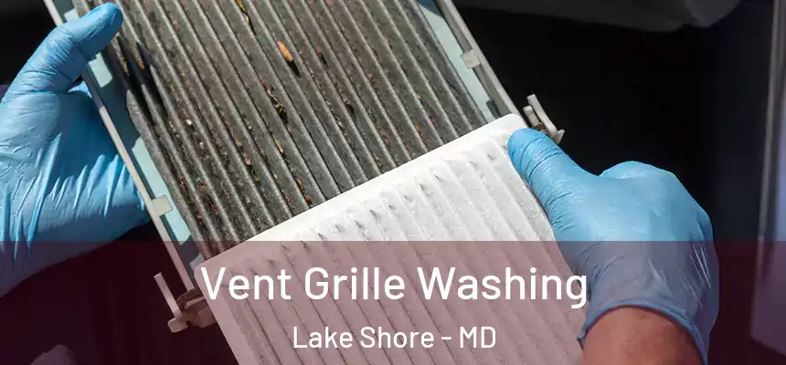 Vent Grille Washing Lake Shore - MD